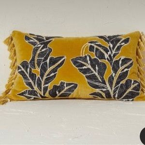 Opalhouse x Jungalow embroidered lumbar pillow